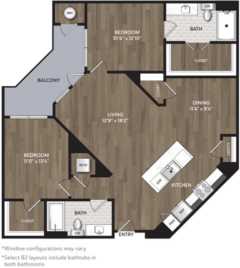 The Finch B2 Floorplan